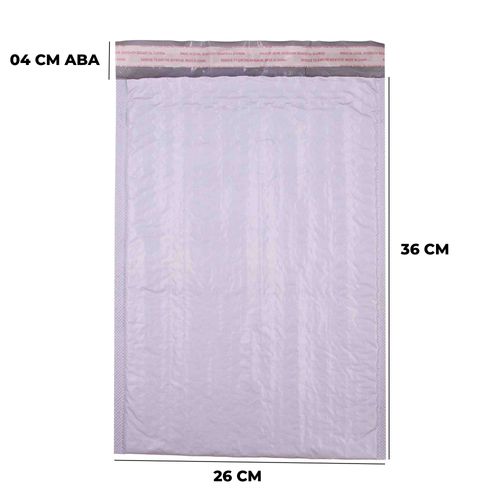 Envelope De Segurança Com Bolha Nº5b 26X36cm Com 10 Unidades