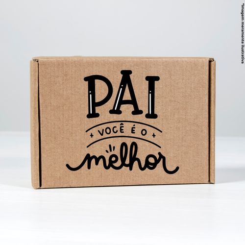 Caixa De Papelão Montável Tamanho 37X27x11 Dia Dos Pais 1