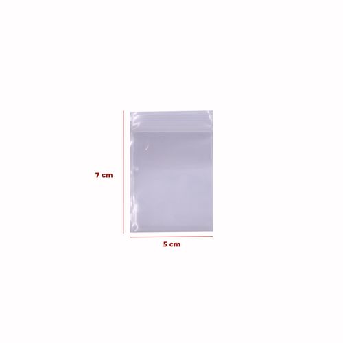 Saco Zip Lock Nº0 04X06cm Com 100 Unidades