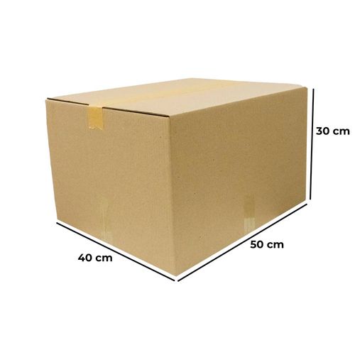 Caixa De Papelão Maleta Para Mudança Tamanho 50X40x30