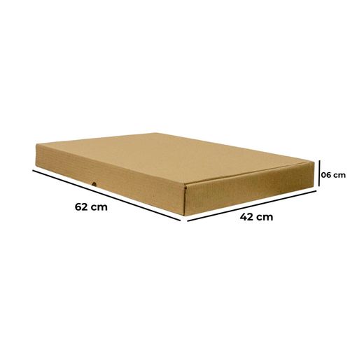 Caixa De Papelão Montável Para Correios Tamanho 62X42x06