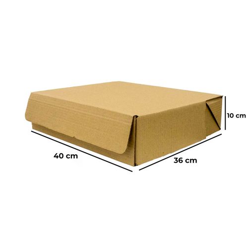 Caixa De Papelão Montável Para Correios Tamanho 40X36x10