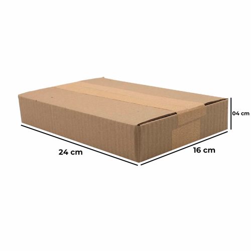 Caixa De Papelão Maleta Tamanho 24X16x04