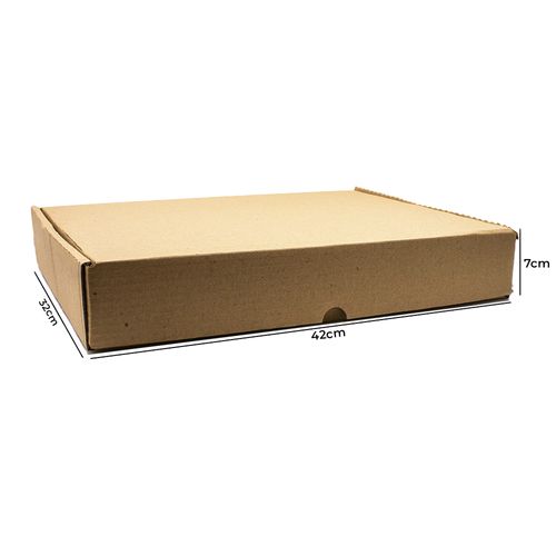 Caixa De Papelão Montável Tamanho 42X32x07
