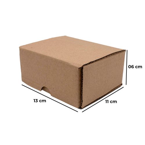 Caixa De Papelão Montável Tamanho 13X11x06