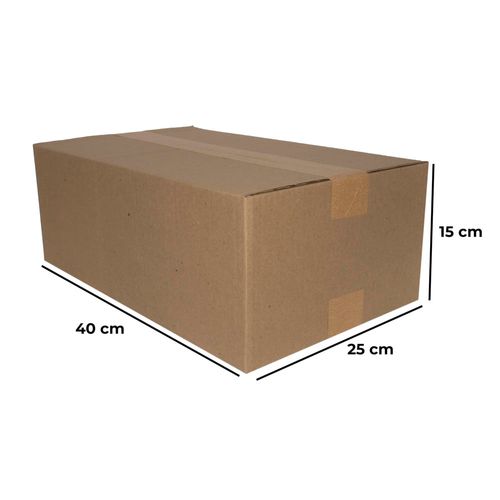 Caixa De Papelão Maleta Para Correios 40X25x15
