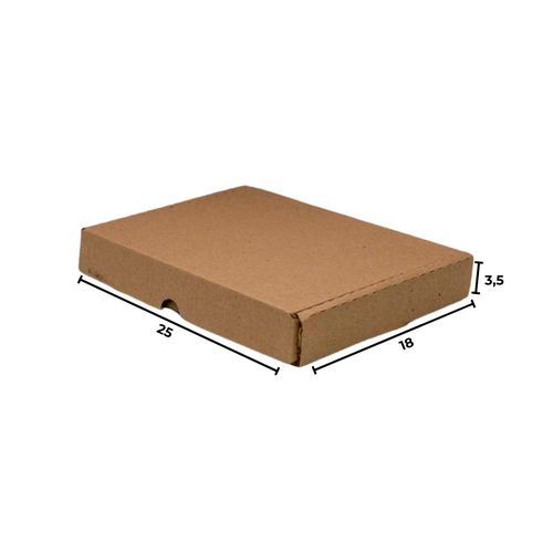 Caixa De Papelão Para Correios Montável 25X18x3,5