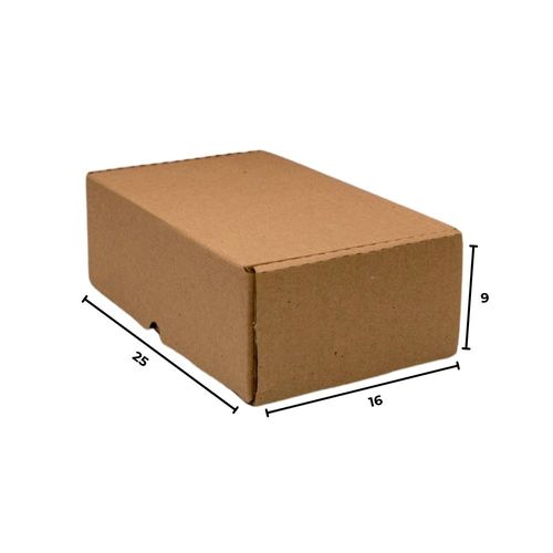 Caixa De Papelão Para Correios Pequena 25X16x9