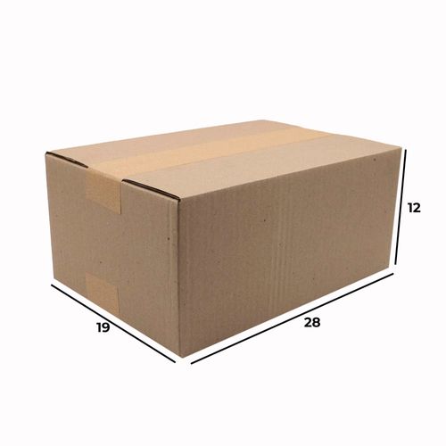 Caixa De Papelão Maleta Para Correios Media 28X19x12