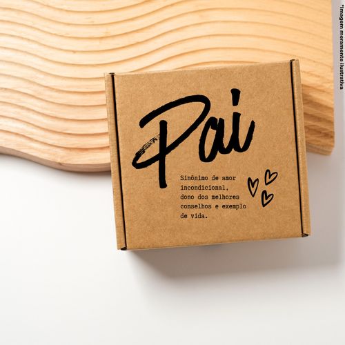 Caixa De Papelão Montável Tamanho 30X30x10 Dia Dos Pais 4