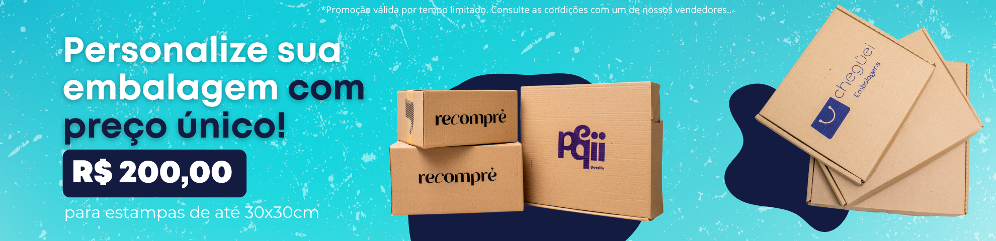 personalize sua embalagem